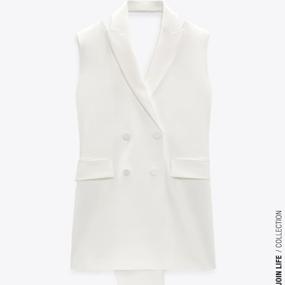 ZARA Limited Edition Bow Sleeveless Dress Size M BNWT - Picture 7 of 8